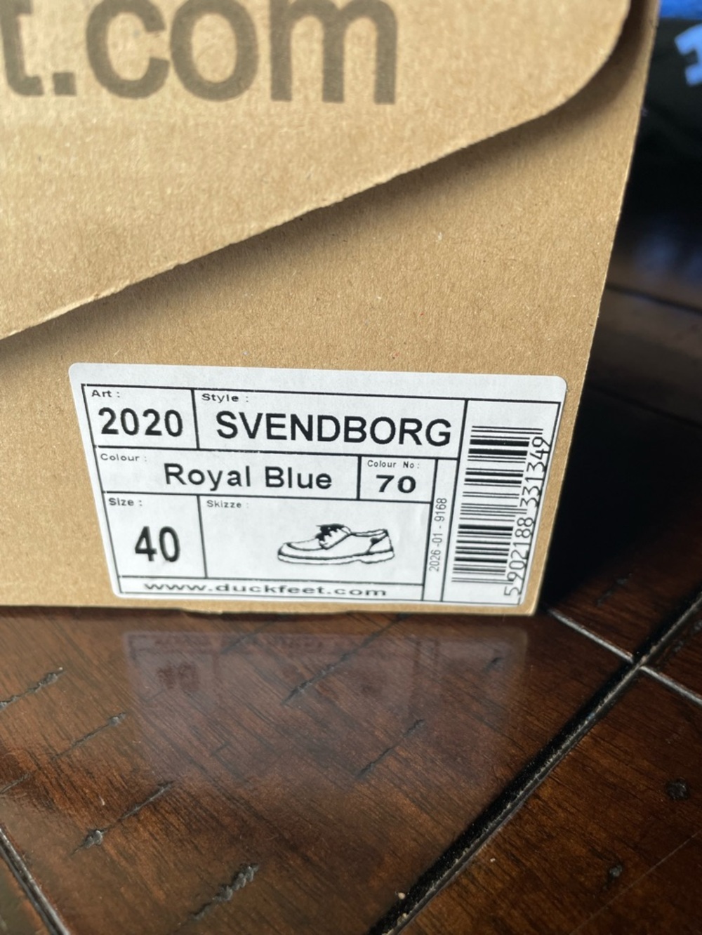 Duckfeet Svenborg Leather Shoe - Picture 6 of 6